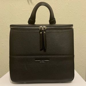 Brandon Blackwood Portmore Backpack | Black Leather NWOT